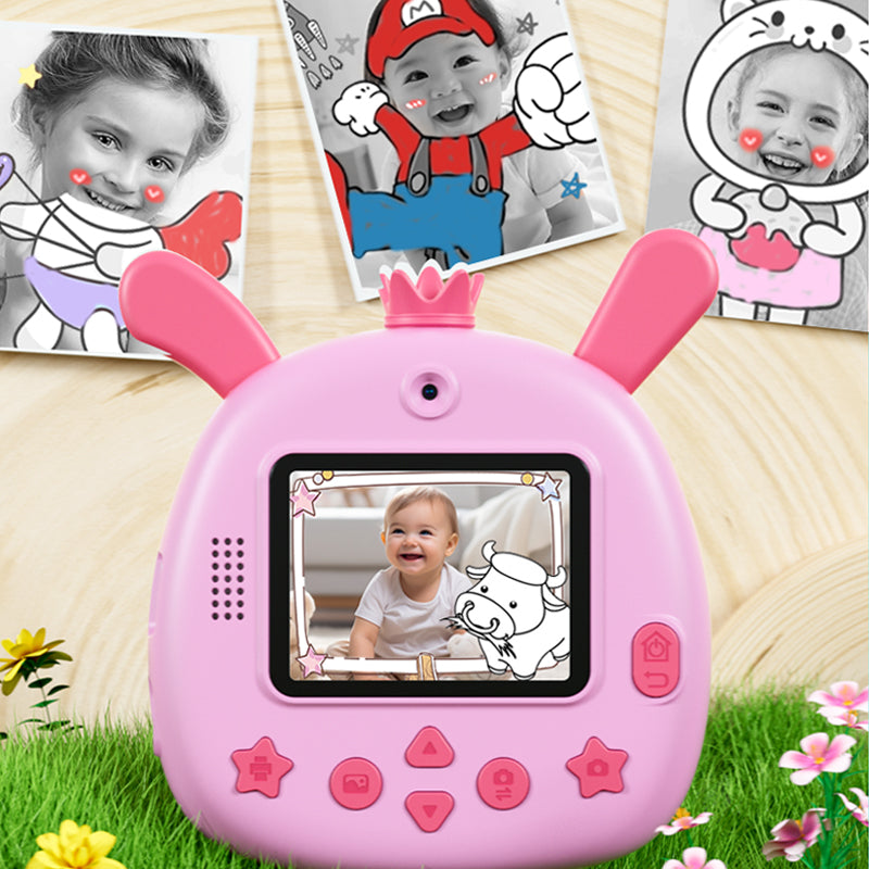 CAST LETON CLCM-1 Instant Print Camera for Kids